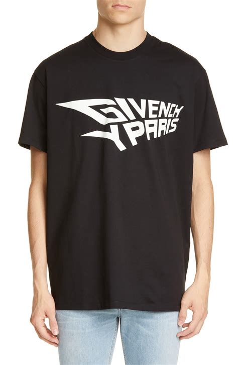 givenchy logo t shirt men|givenchy t shirt size chart.